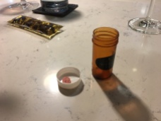 Strawberry cheesecake (in pill form)